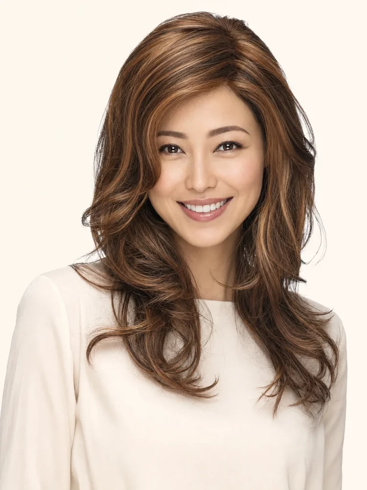 Estetica Eden | Synthetic Wig (Mono Top) — product style image