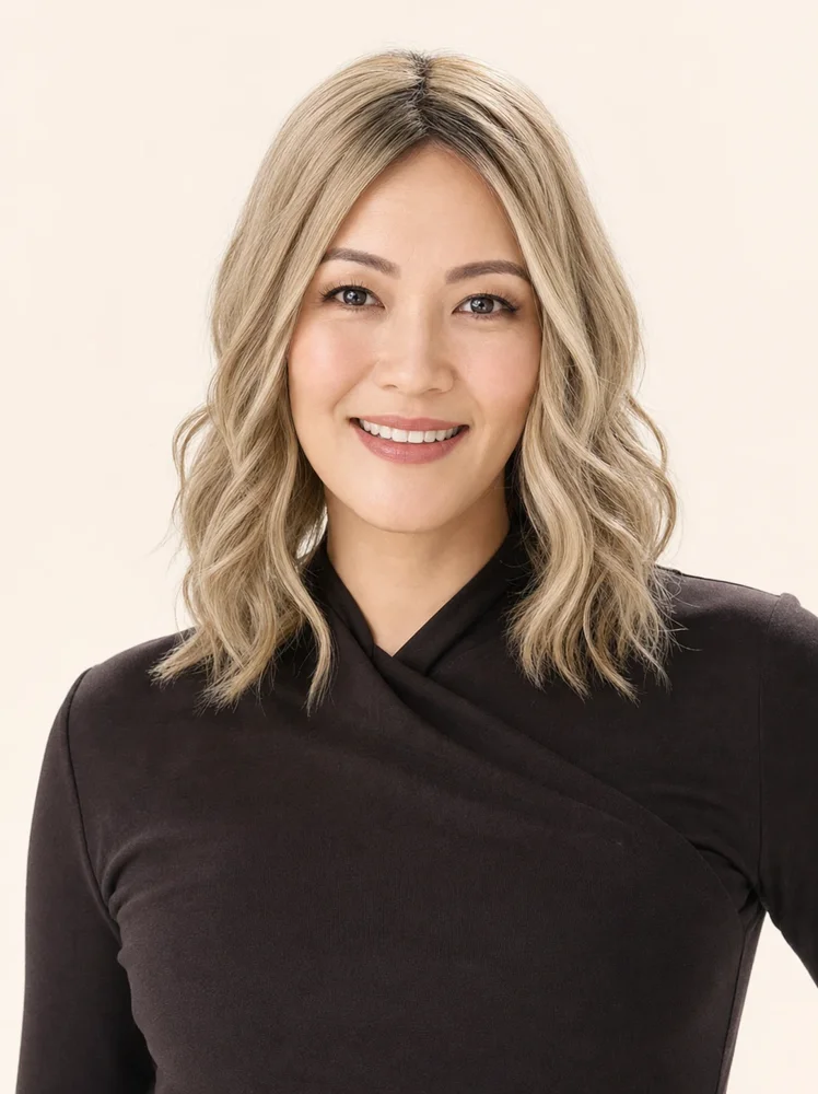 Envy Barely There Wavy 12" | Synthetic Hair Topper (Hand Tied)|假髮選款展示