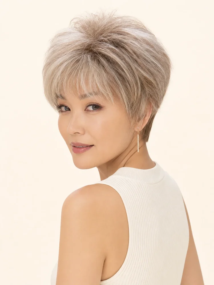 Noriko Roni | Synthetic Wig (Basic Cap) — product style image