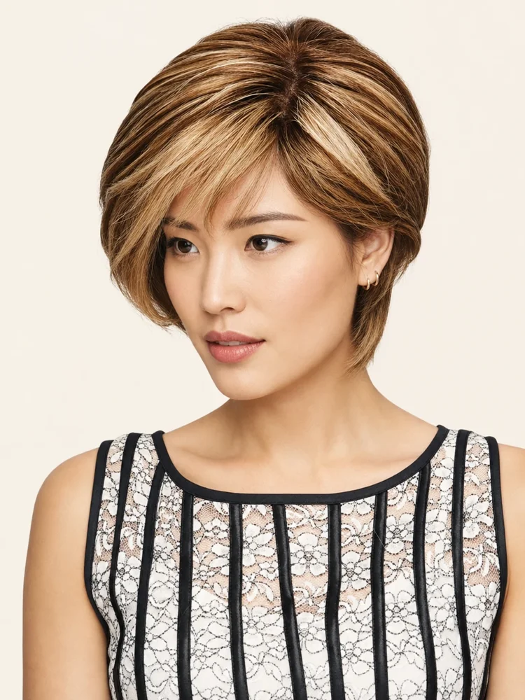 Raquel Welch Calling All Compliments | Remy Human Hair Lace Front Wig (Hand-Tied) | DISCONTINUED|假髮選款展示