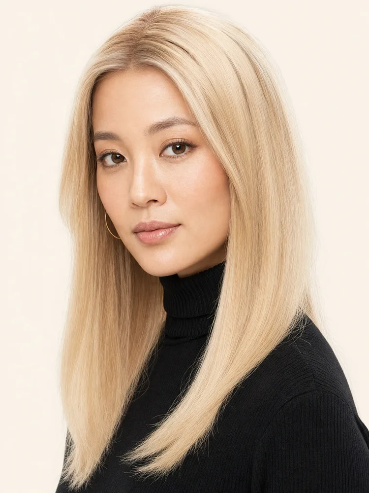 Jon Renau easiPart HH 18" Exclusive Colors | Remy Human Hair Topper (Mono Top)|假髮選款展示
