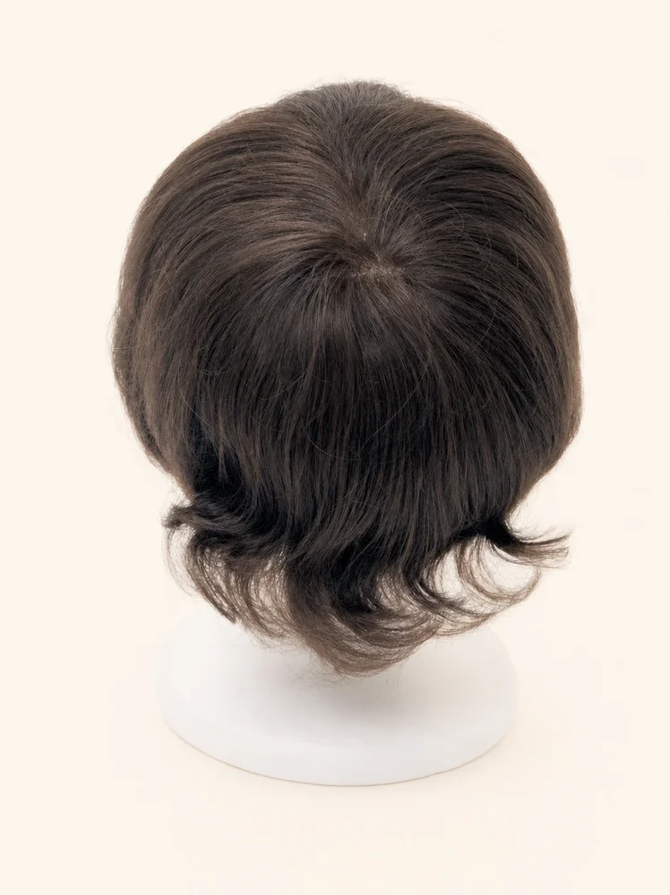 Wig Pro Men's System 7 x 10 | Human Hair Topper (Hand-Tied) | UNAVAILABLE|假髮選款展示
