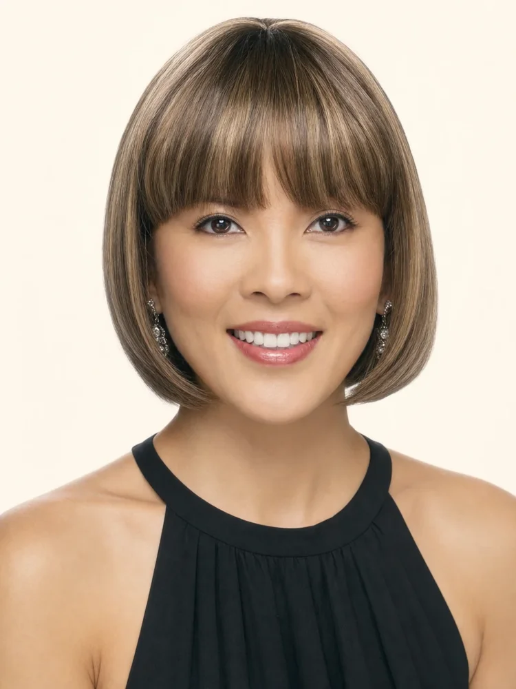Vivica Fox H-280 | Human Hair Wig (Skin Part) | DISCONTINUED|假髮選款展示