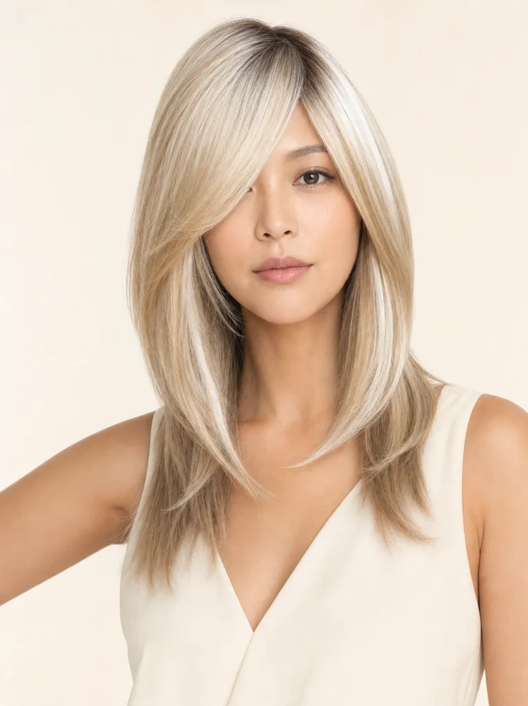Noriko Milan | Synthetic Hair Topper (Full Mono)|假髮選款展示