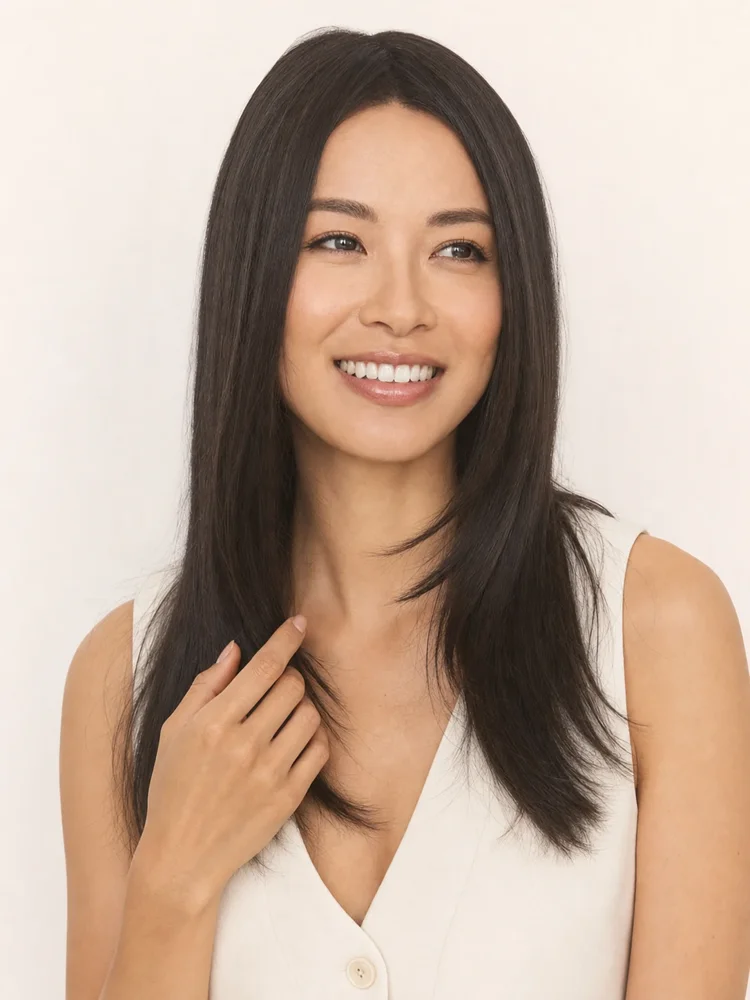 Rene of Paris Deluxe Hairline TP | Synthetic Hair Lace Front Hair Topper (Mono Top)|假髮選款展示