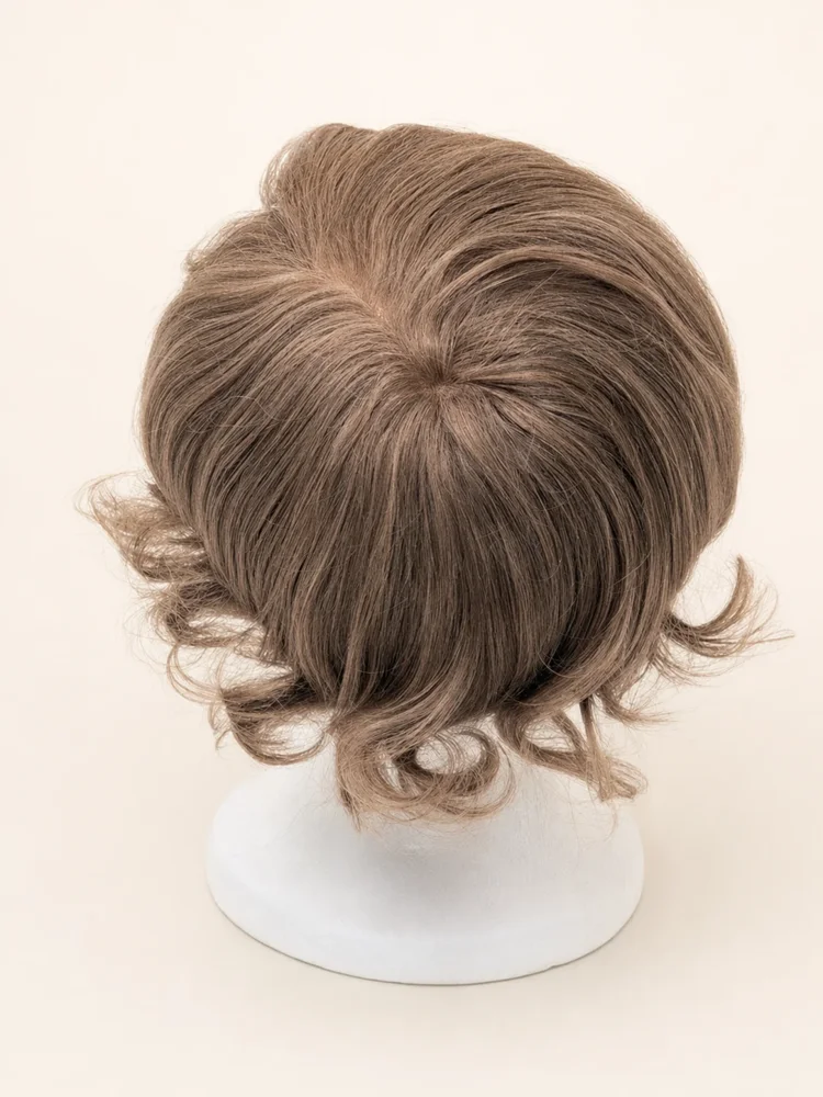 Wig Pro Men's System 8 x 9 | Human Hair Topper (Hand-Tied) | UNAVAILABLE|假髮選款展示