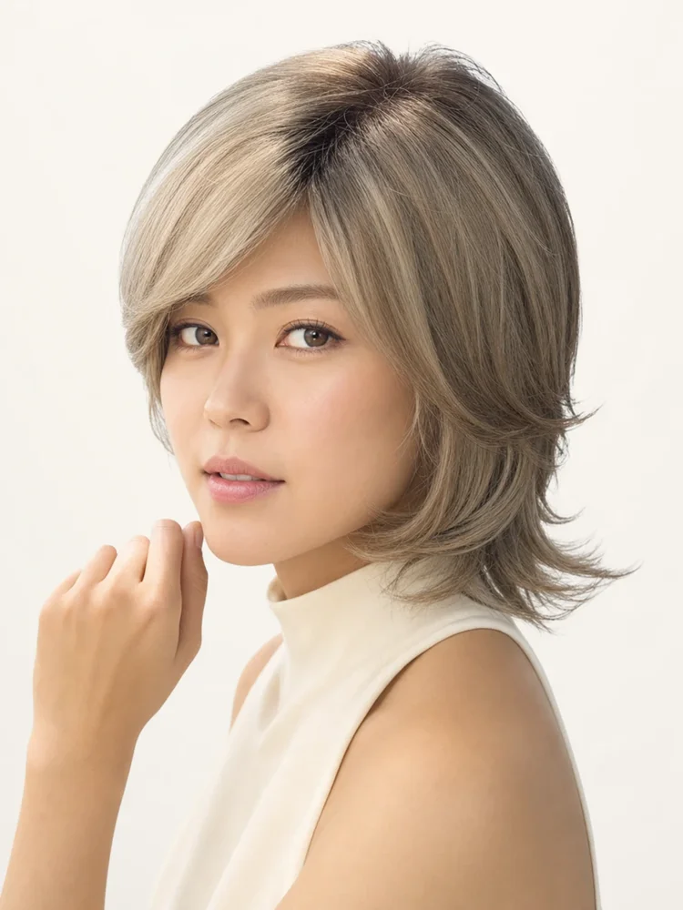 Noriko Claire PM | Synthetic Wig (Mono Part) | DISCONTINUED|假髮選款展示