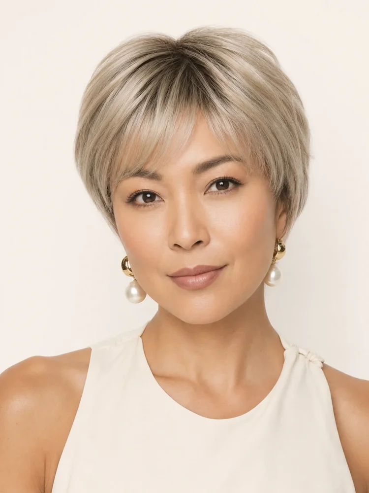 Noriko Mio | Synthetic Lace Front Wig (Mono Part)|假髮選款展示