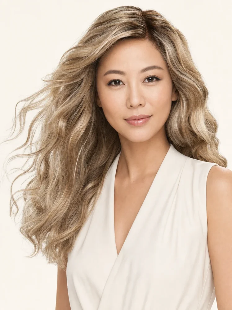 Jon Renau Sarah Large | Synthetic Lace Front Wig (Hand-Tied) — product style image