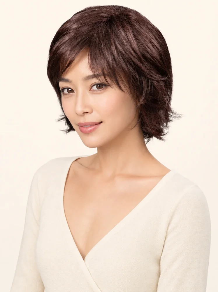 TressAllure Mid-Layered Shag | Synthetic Lace Front Wig (Hand-Tied) | DISCONTINUED|假髮選款展示