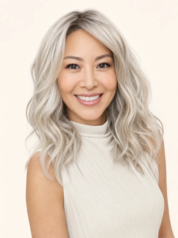 Jon Renau Maeve | Synthetic Lace Front Wig (Mono Part) — product style image
