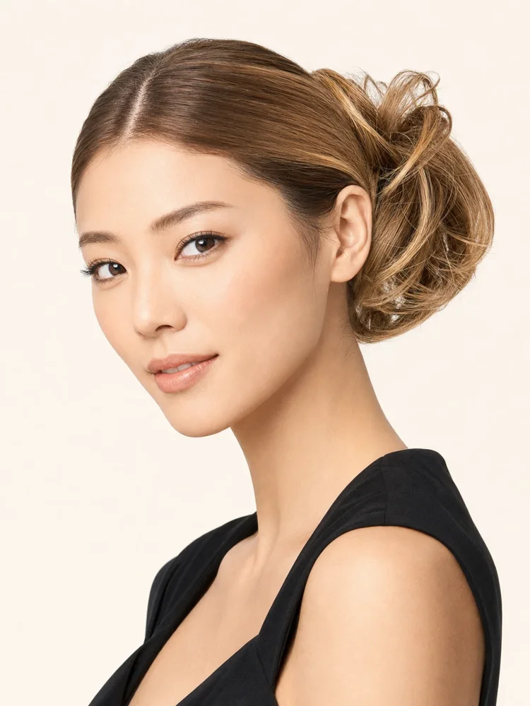 Hairdo Modern Chignon | HF Synthetic Hair Bun (Clip On)|假髮選款展示