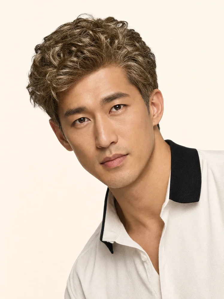 HIM Dignified | Synthetic Lace Front Wig (Mono Top)|假髮選款展示