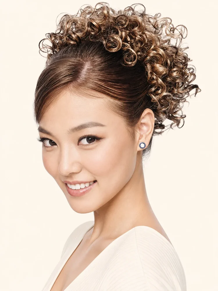 POP by hairdo Cheer Dance Curls | HF Synthetic Ponytail — product style image