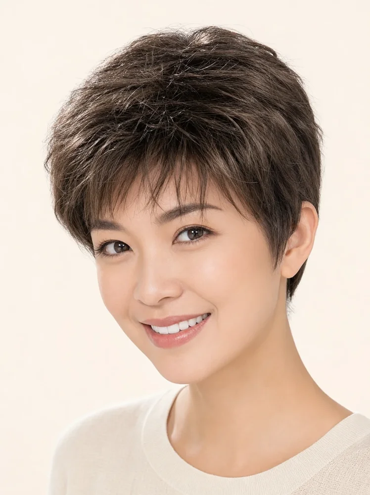 Ellen Wille Side | Synthetic Wig (Mono Crown) — product style image