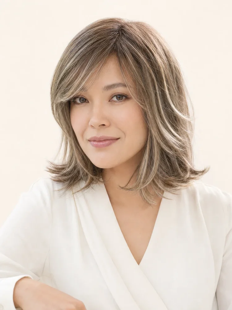 Ellen Wille Spirit II | Human Hair/ Synthetic Blend Lace Front Wig — product style image