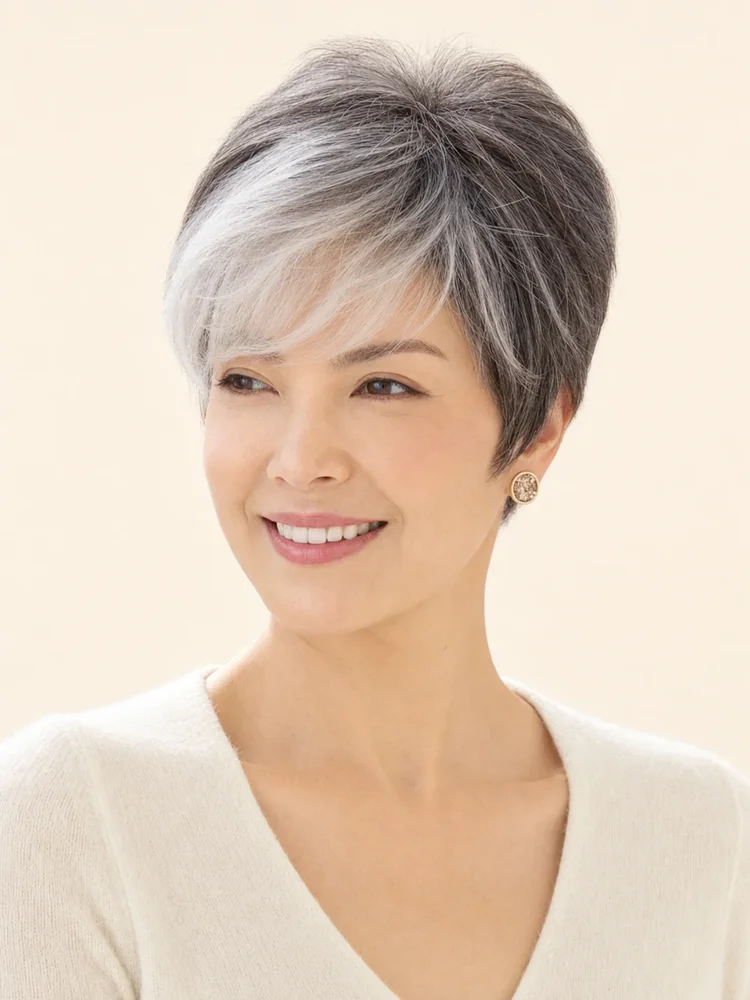 Noriko Eva | Synthetic Wig (Basic Cap)|假髮選款展示