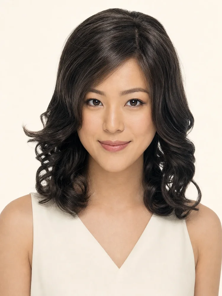 Estetica Monroe | Synthetic Wig (Mono Top) — product style image