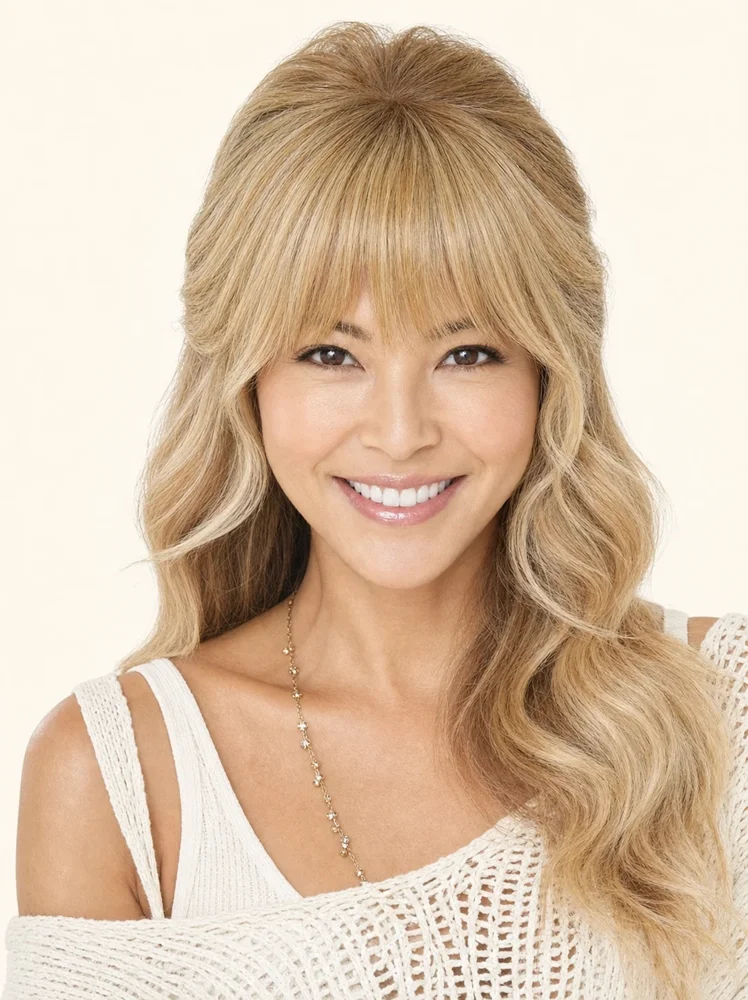 Christie Brinkley Natural Fringe Clip-in Bang | HF Synthetic Bang (Clip In) | DISCONTINUED|假髮選款展示