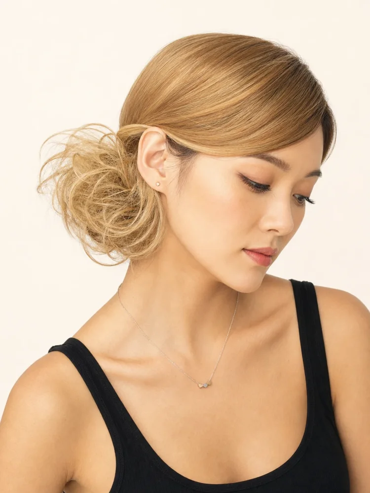 POP by hairdo Wavy Wrap | HF Synthetic Hair Bun | DISCONTINUED|假髮選款展示