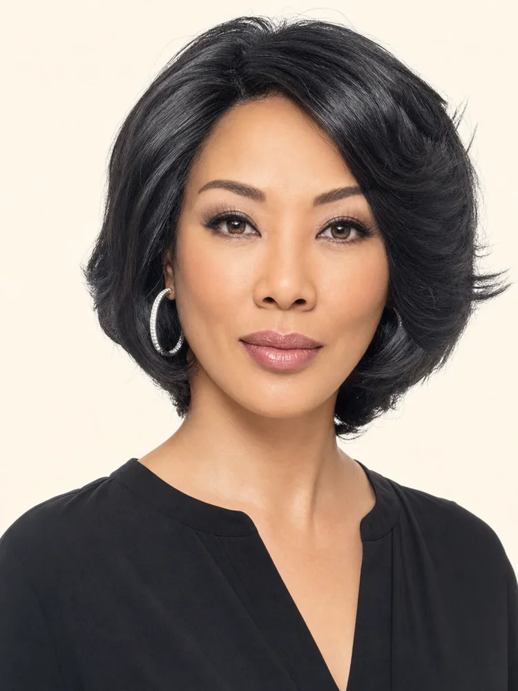 Vivica Fox Kaia | Human Hair Lace Front Wig (Hand-Tied Part) — product style image