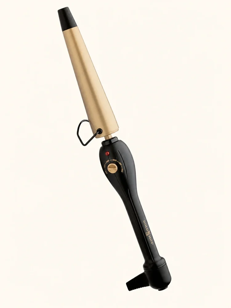 Gold N Hot 1 1/4" Ceramic Conical Iron | Discontinued|假髮選款展示