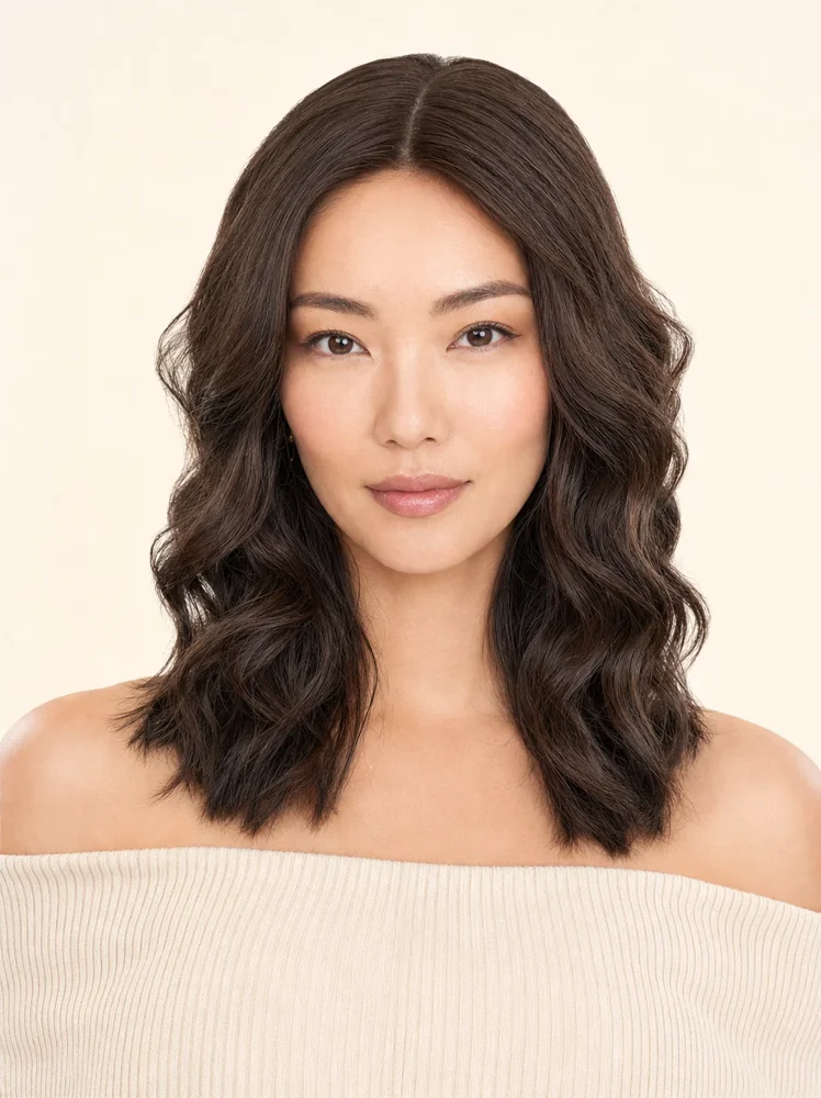 Jon Renau Top Trend Lace Wavy 14” | Synthetic Lace Front Hair Topper (Mono Top)|假髮選款展示