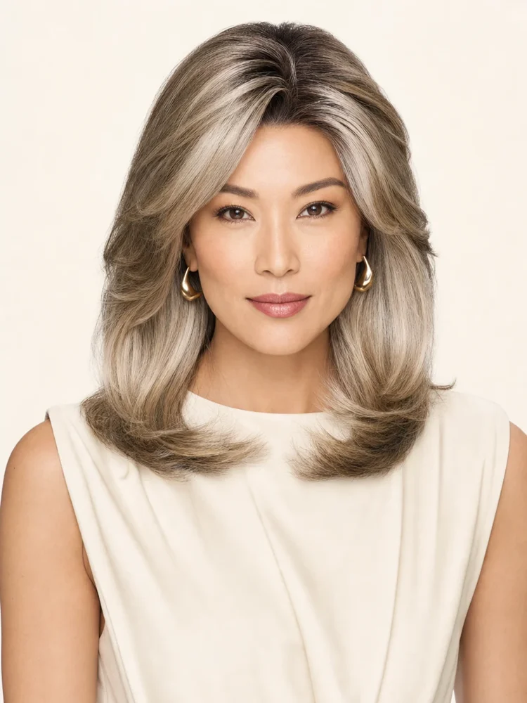 Gabor Full Finesse | Synthetic Lace Front Wig (Mono Part)|假髮選款展示