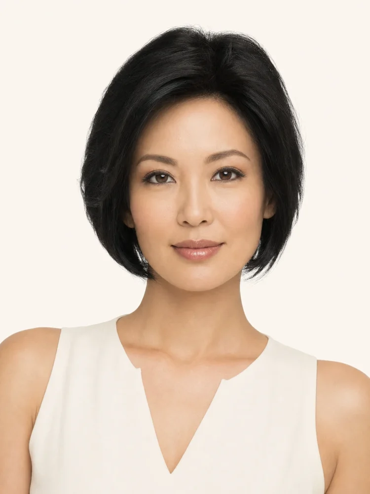 Envy Abbey | Human Hair/ Synthetic Blend Wig (Hand-Tied) — product style image