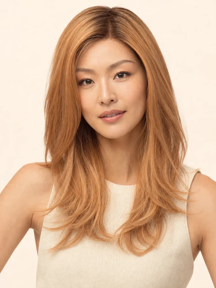 Estetica Locklan | Synthetic Lace Front Wig (Mono Top) — product style image