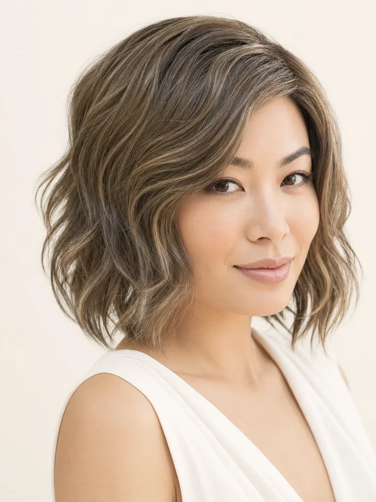 Rene of Paris Ella | Synthetic Lace Front Wig (Mono Part)|假髮選款展示