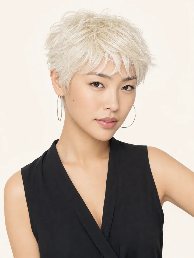 TressAllure Brushed Pixie | HF Synthetic Wig (Basic Cap)|假髮選款展示