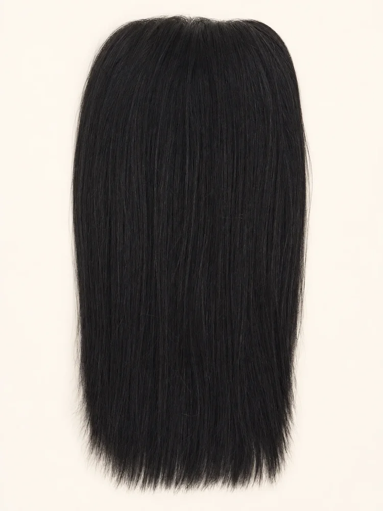 Envy Add-On Left | Human Hair Topper (Full Mono) — product style image