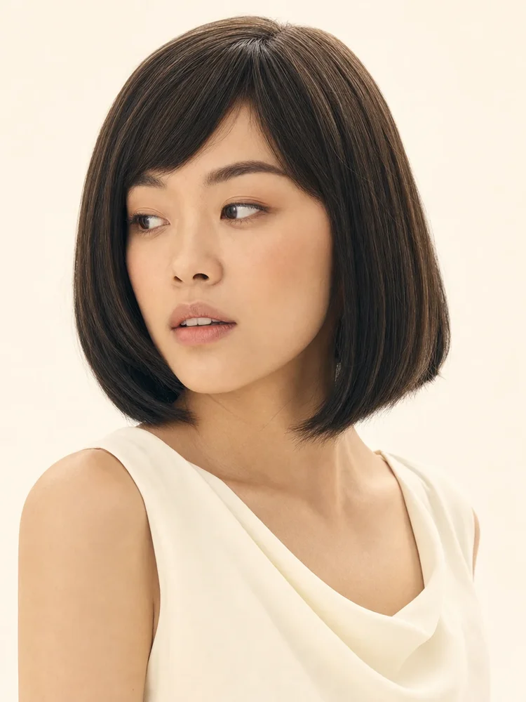 Rene of Paris Petite Portia | Synthetic Wig (Mono Part)|假髮選款展示
