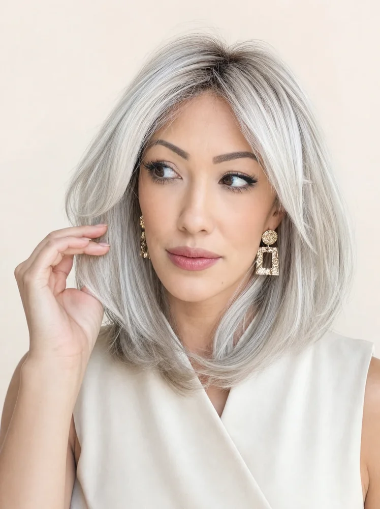 Ellen Wille Luna | Synthetic Lace Front Wig (Mono Crown) — product style image
