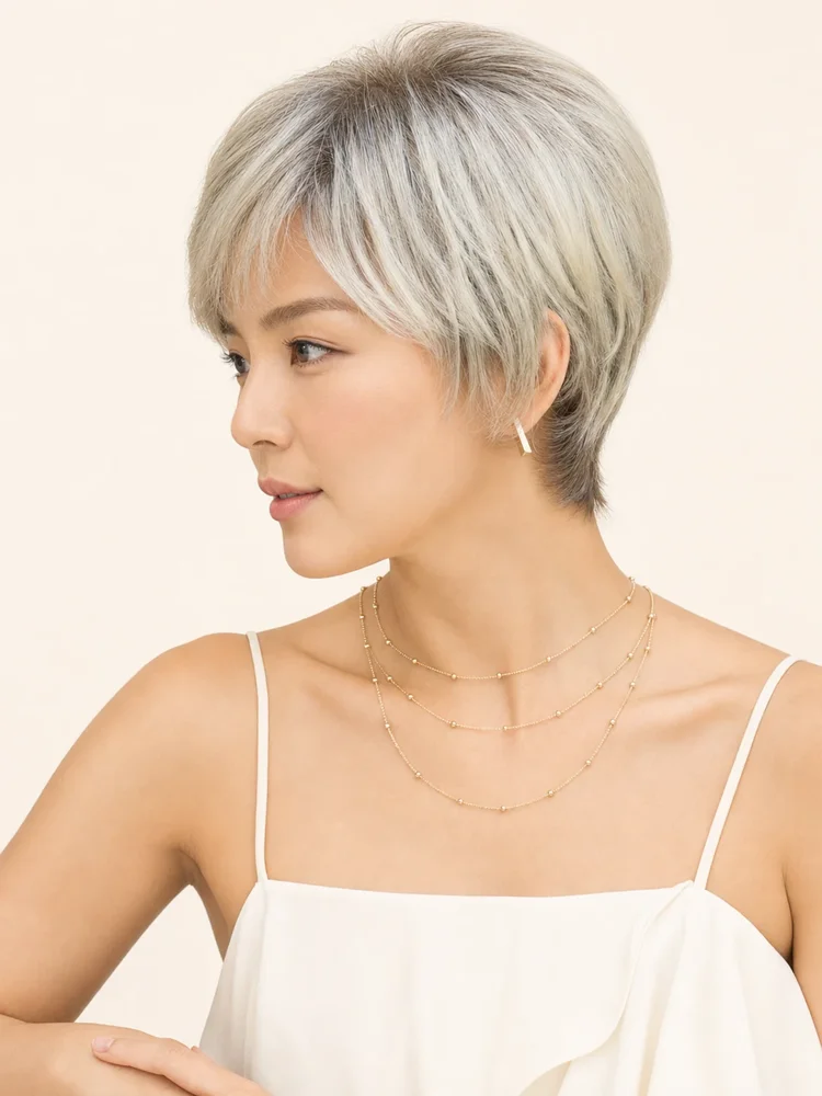 Noriko Megan | Synthetic Wig (Basic Cap)|假髮選款展示