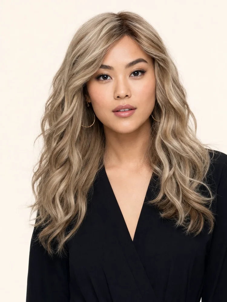 Jon Renau Angie Exclusive | Remy Human Hair Lace Front Wig (Hand-Tied) — product style image