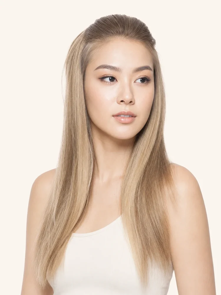 Wig Pro Fall-H | Human Hair Half Wig (Clip In) — product style image