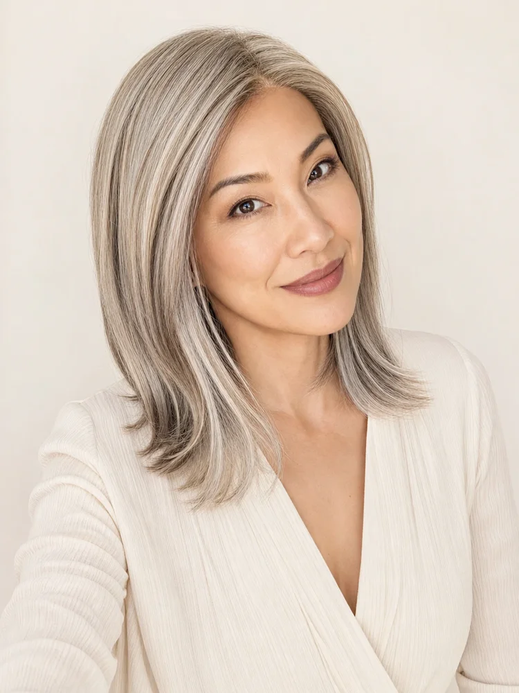Jon Renau Harper | Synthetic Lace Front Wig (Mono Top) — product style image