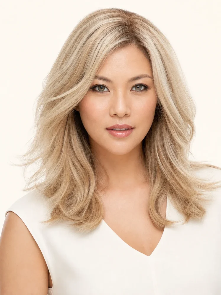 Jon Renau Top Style HH 12" Renau Exclusive | Remy Human Hair Topper (Full Mono)|假髮選款展示