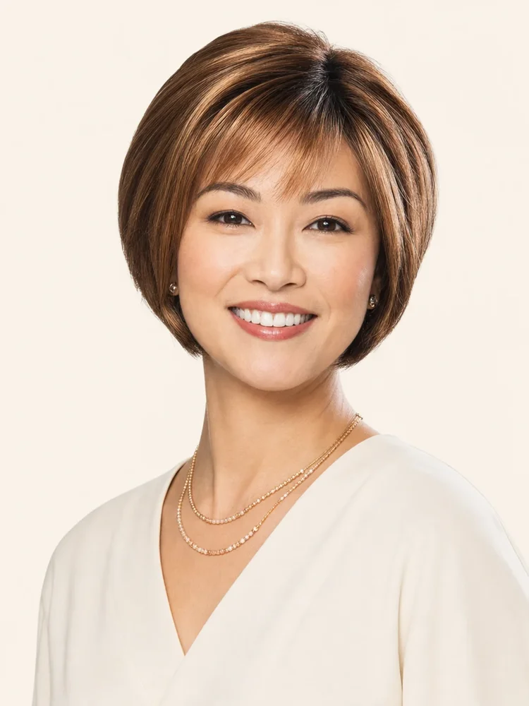 Gabor Chic Shot | Synthetic Lace Front Wig (Hand-Tied Top) | DISCONTINUED|假髮選款展示