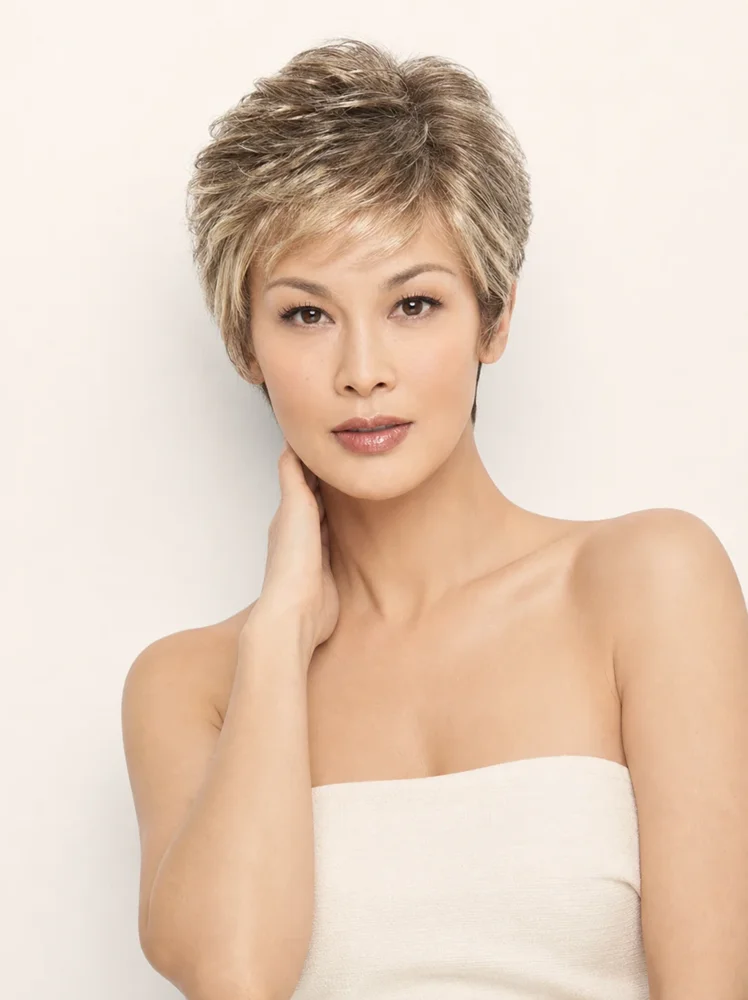 Raquel Welch Crushing on Casual Elite | Synthetic Lace Front Wig (Hand Tied) — product style image