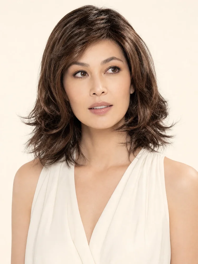 Ellen Wille Ferrara | Synthetic Lace Front Wig (Mono Part) — product style image