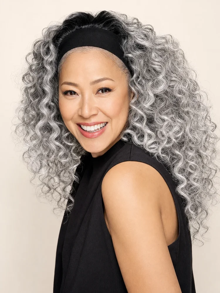 Kim Kimble 26in Long Curled Headband | Synthetic Hairpiece|假髮選款展示
