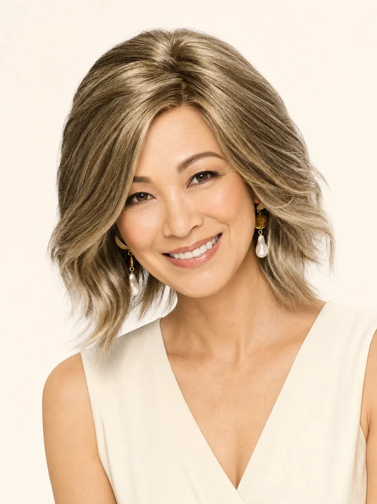 Gabor Mod About You | Synthetic Lace Front Wig (Basic Cap) — product style image