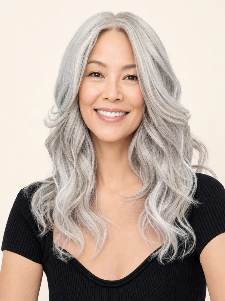 Hairdo 16" Au Natural Waves Topper | Synthetic Hair Hair Topper (Mono Part)|假髮選款展示