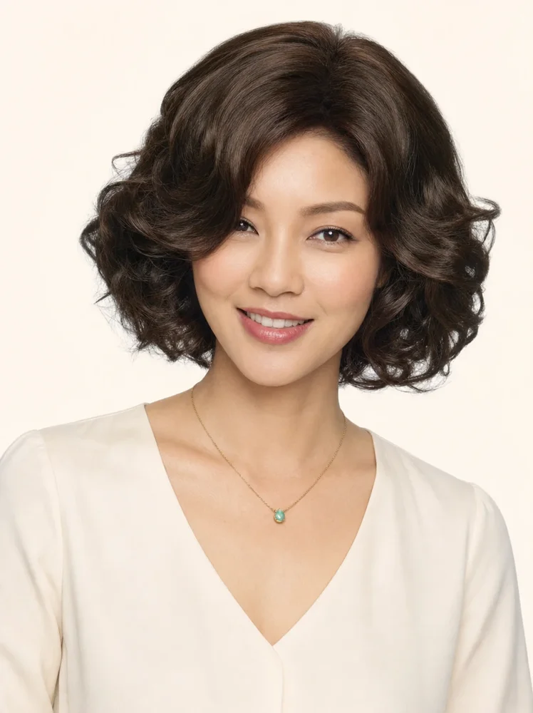 Noriko Geneva | Synthetic Hair Topper | DISCONTINUED|假髮選款展示