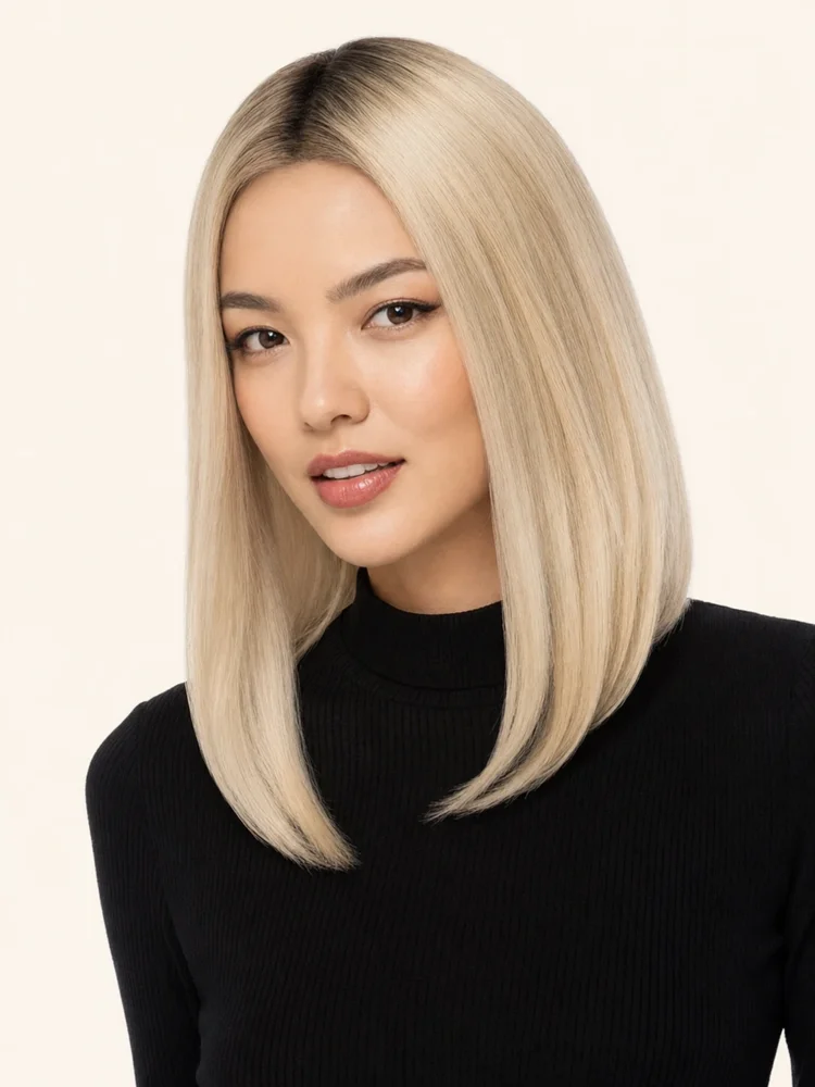 TressAllure Sophisticate | Human Hair Lace Front Wig (Hand-Tied)|假髮選款展示
