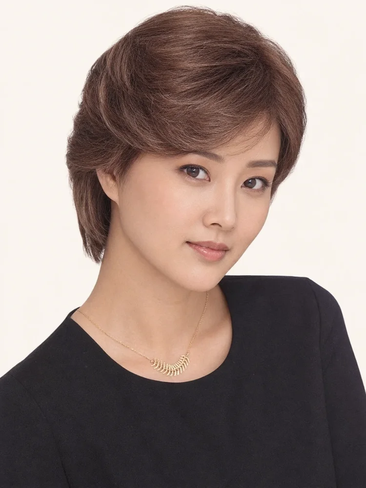 Louis Ferre Meg Petite | Synthetic Wig (Mono Top) — product style image