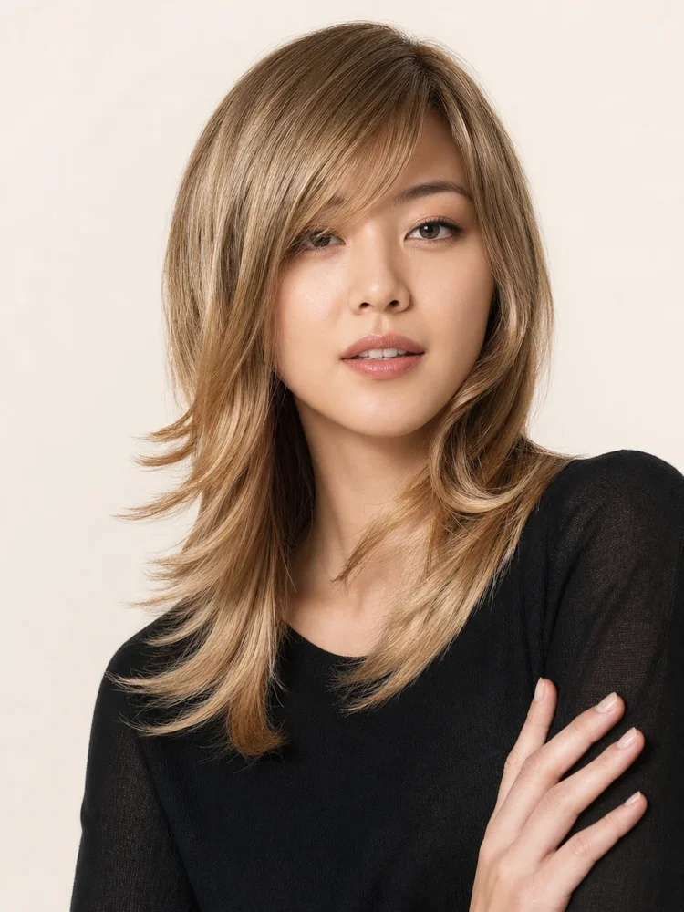 Ellen Wille Marusha Mono | Long Synthetic Wig (Mono Top) — product style image